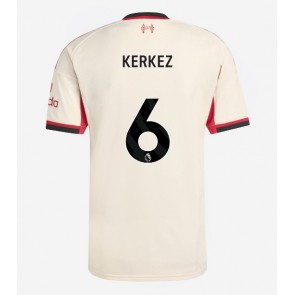 Liverpool Milos Kerkez #6 Udebanetrøje 2025-26 Kortærmet